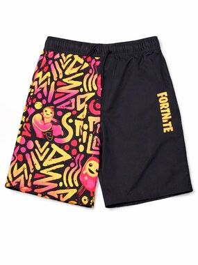 Boys Fortnite Swim Trunks XL Ripleys Ice Cream Graphic Board Shorts Gamer